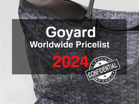 goyard price japan 2023|goyard belvedere pm price 2023.